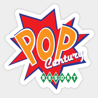 Pop Century Resort II Sticker